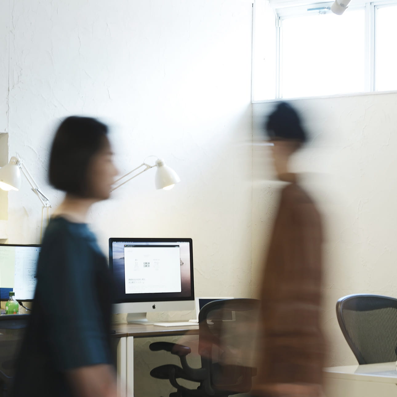 フルスケール社内のスタッフ移動風景